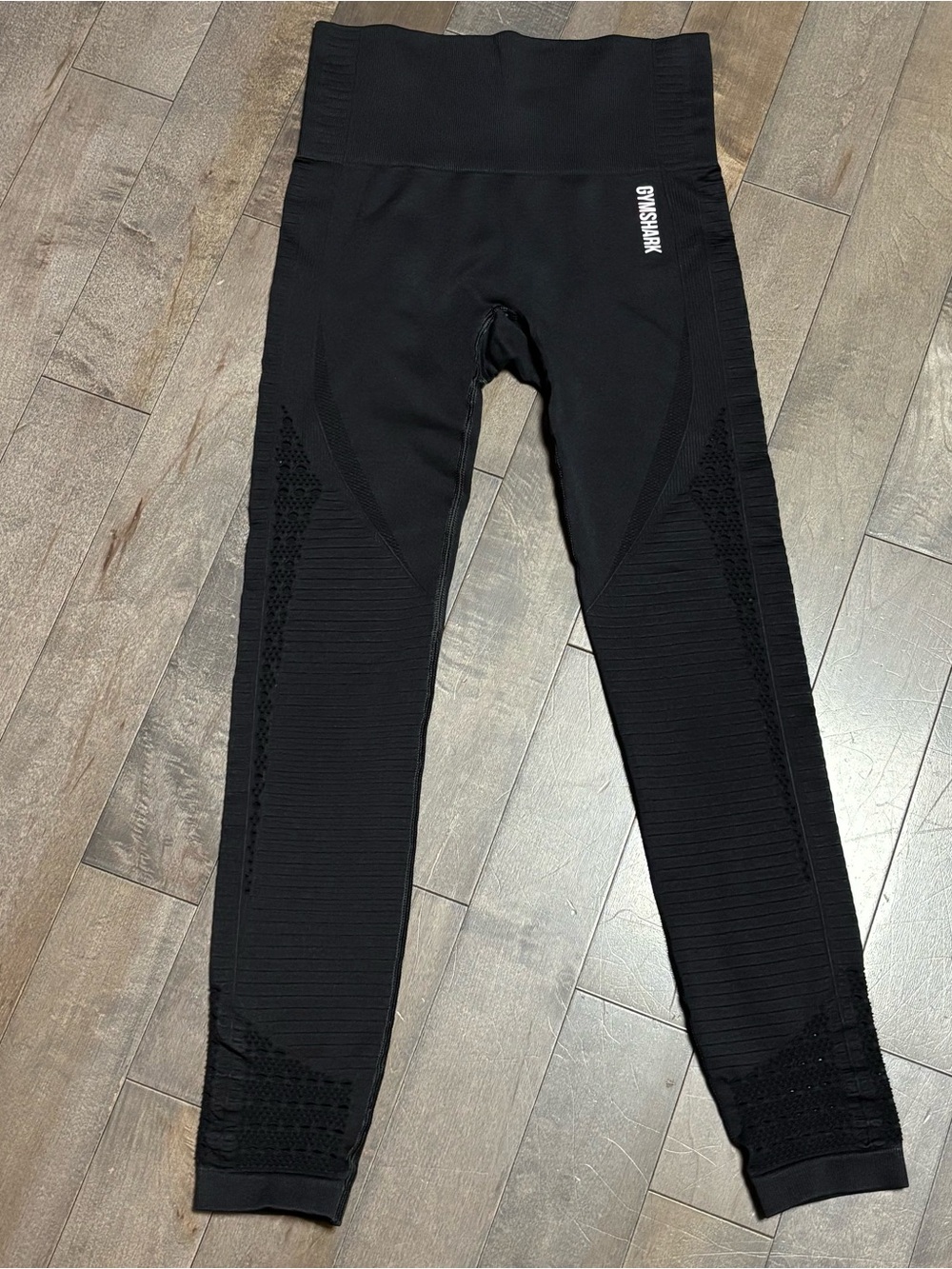 Gymshark Sweat Seamless Sculpt Leggings Black High Waist Women S 24”